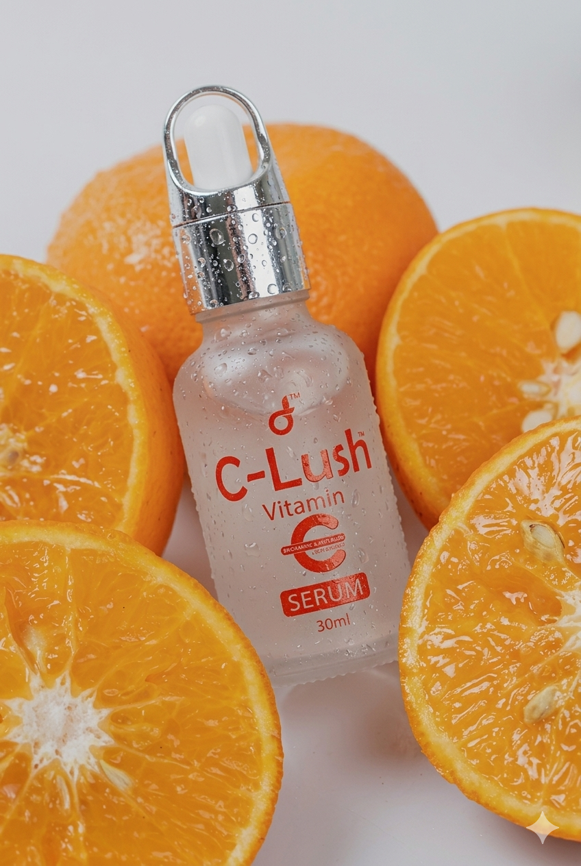 C-Lush vitamins C serum - brightening and anti aging + Glutathione