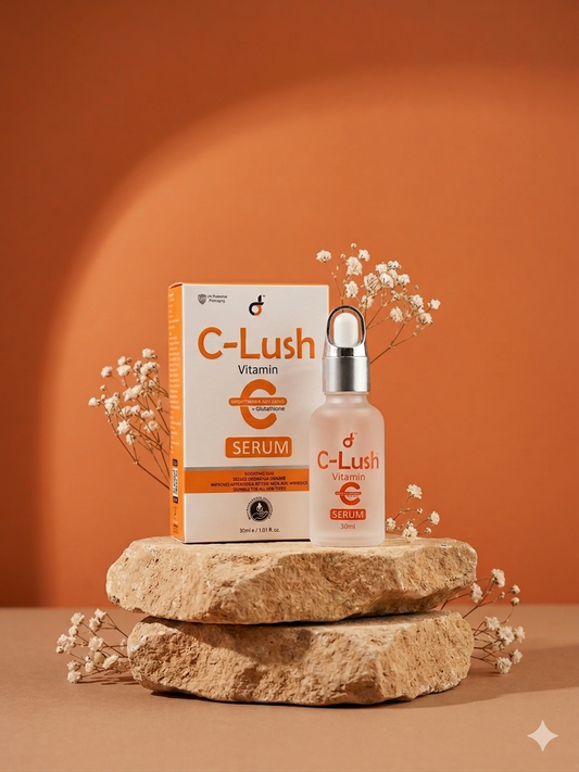 C-Lush vitamins C serum - brightening and anti aging + Glutathione